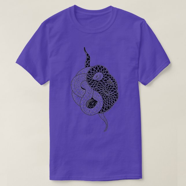Yin Yang Snakes T-Shirt (Design vorne)