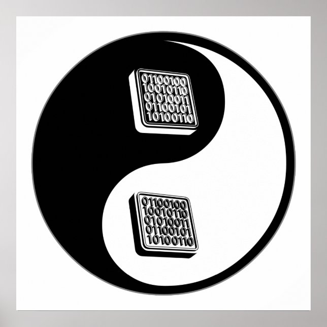 Yin Yang Software Engineering Poster (Vorne)