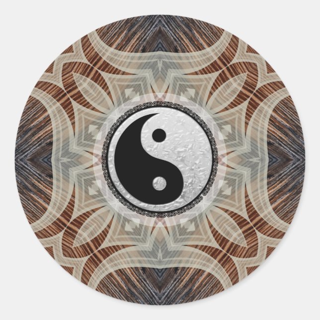 Yin Yang Sticker (Vorderseite)