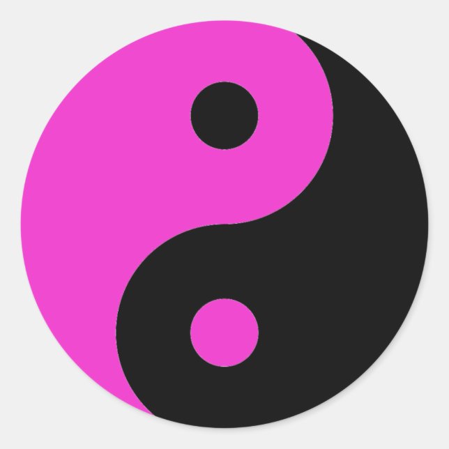 Yin Yang Sticker (Vorderseite)
