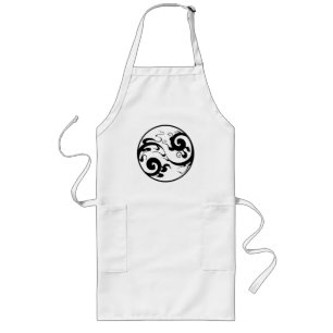 Yin Yang Swirl Schürze