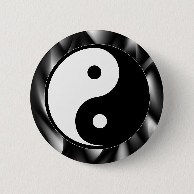 Yin Yang Symbol Button (Vorderseite)