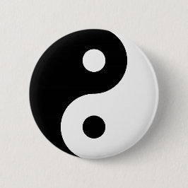 Yin Yang Symbol Button