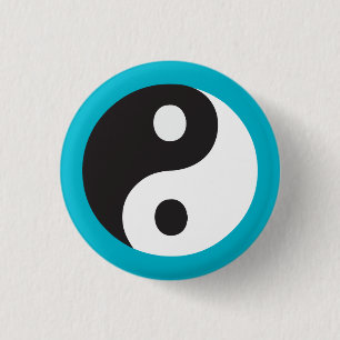 Yin Yang Symbol Button