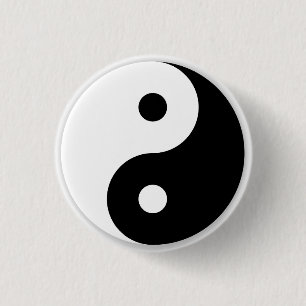Yin/Yang-Symbol erhöht Button