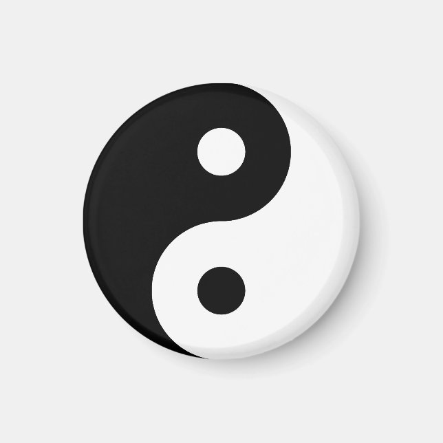 Yin Yang Symbol Magnet (Vorne)