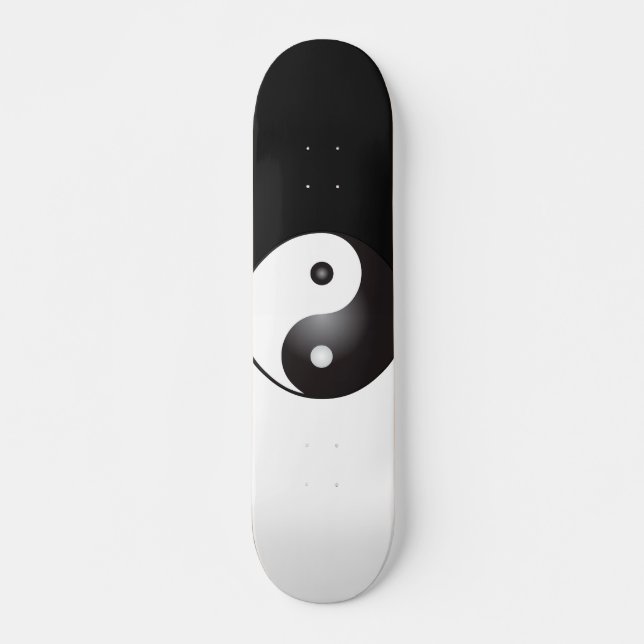Yin Yang Symbol: Skateboard (Vorne)