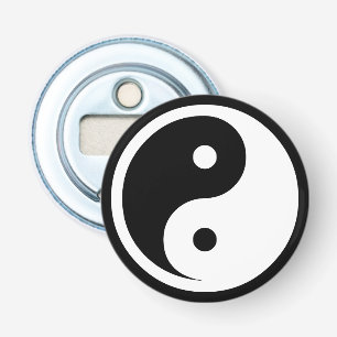 Yin Yang Symbol - solide Tätowierung-Design 2 Flaschenöffner