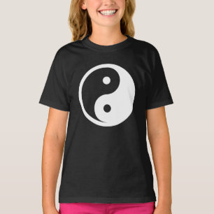 Yin Yang Symbol - solide Tätowierung-Design 2 T-Shirt