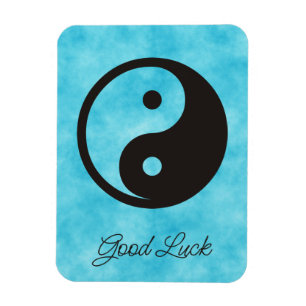Yin Yang Symbol - solide Tätowierung Magnet