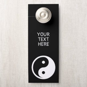 Yin Yang Symbol - solides Tattoodesign 1+2 Türanhänger