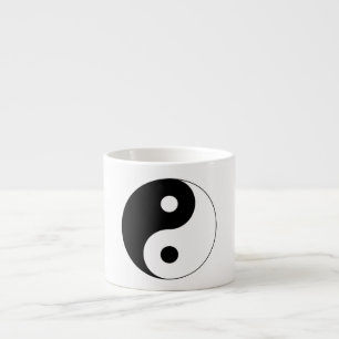 Yin Yang Symbol Spiritual Espressotasse
