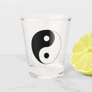 Yin Yang Symbol Spiritual Schnapsglas