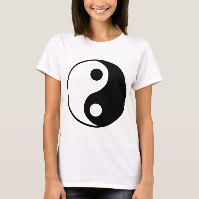 Yin Yang Symbol T-Shirt (Vorderseite)