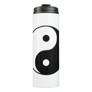 Yin Yang Symbol: Thermosbecher