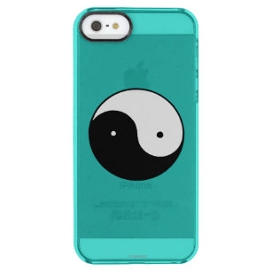 Yin Yang Symbol Durchsichtige iPhone SE/5/5s Hülle