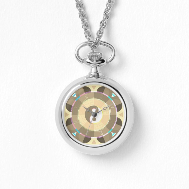 Yin Yang Symbol Watch Armbanduhr (Vorderseite)