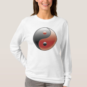 Yin Yang Symbol - Yin Yang Zeichen T-Shirt