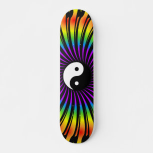 Yin Yang Symbole & Design Spiral : Skateboard