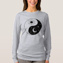 Yin-Yang - T-shirt à manches longues pour femmes