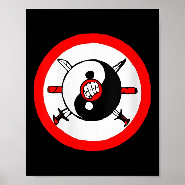 Yin Yang Tai Chi Sword and Fis Poster (Vorne)