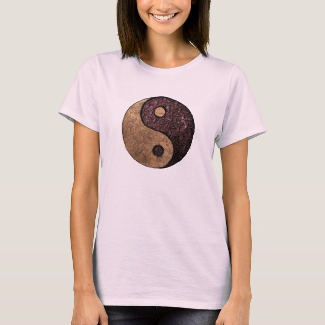 Yin Yang - Tai-Chi-Symbol T-Shirt (Vorderseite)