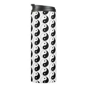 Yin Yang Tai Ji chinesisches Symbol Thermosbecher