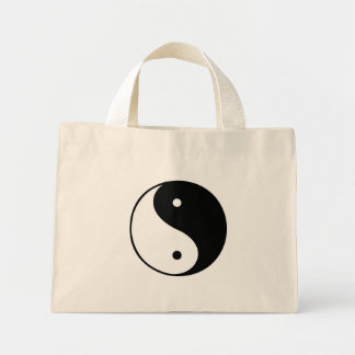 Yin-Yang-Tasche Mini Stoffbeutel