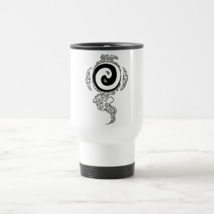 Yin-Yang-Tasse Reisebecher