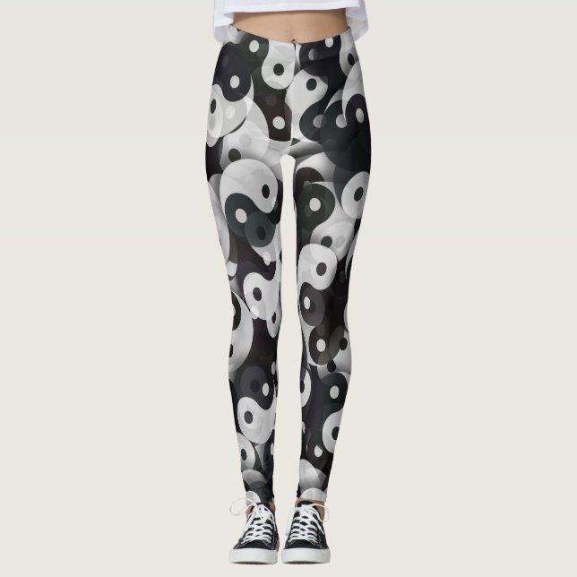 Yin Yang Universe Leggings (Vorderseite)