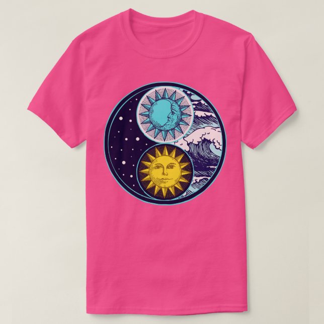 Yin Yang Universe T-Shirt (Design vorne)
