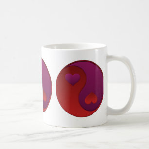 Yin Yang Valentine Tasse