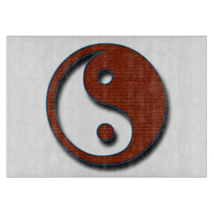 Yin Yang von Shirley Taylor Schneidebrett