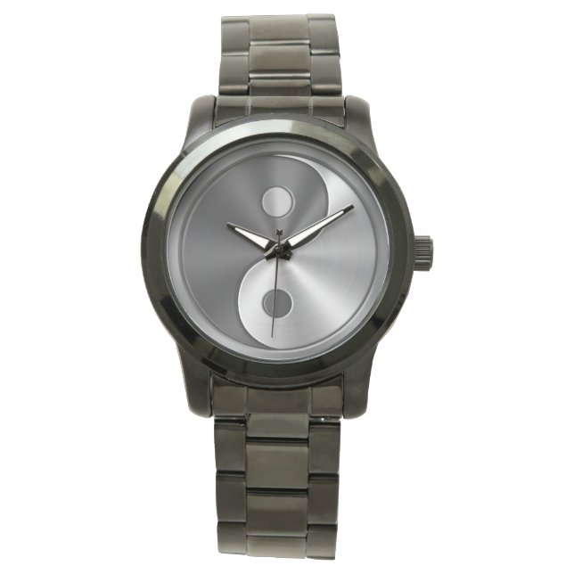 Yin Yang Watch Armbanduhr (Vorderseite)