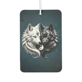 Yin Yang Wolves. Autolufterfrischer