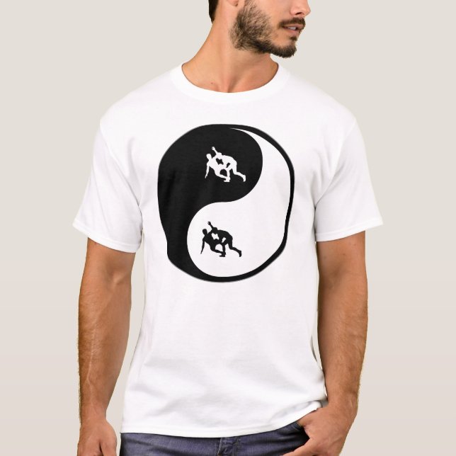 Yin Yang Wrestling T-Shirt (Vorderseite)