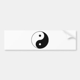 Yin Yang Ying Taoismus-Zeichen-Chinese Taijitu Autoaufkleber