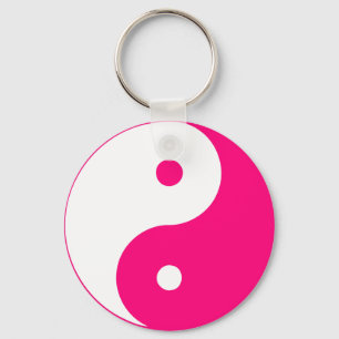 Yin Yang Ying Taoismus-Zeichen-Chinese Taijitu Schlüsselanhänger