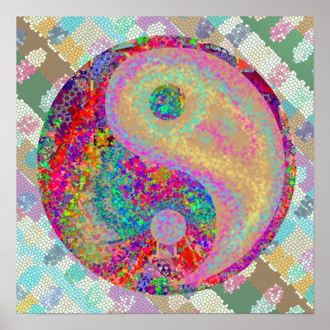 YIN YANG YinYang Posters Schöne Künste Poster (Vorne)