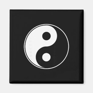 Yin Yang Yoga Namaste Omm Buddhistisch Zhen Spirit Magnet
