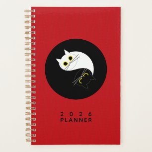Yin Yang Zen Katze Planer