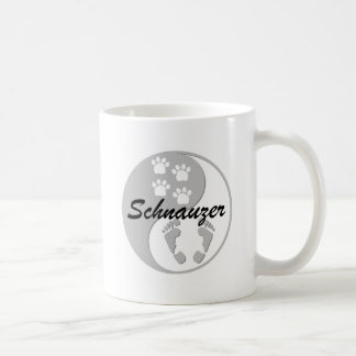 yin Yangschnauzer Kaffeetasse