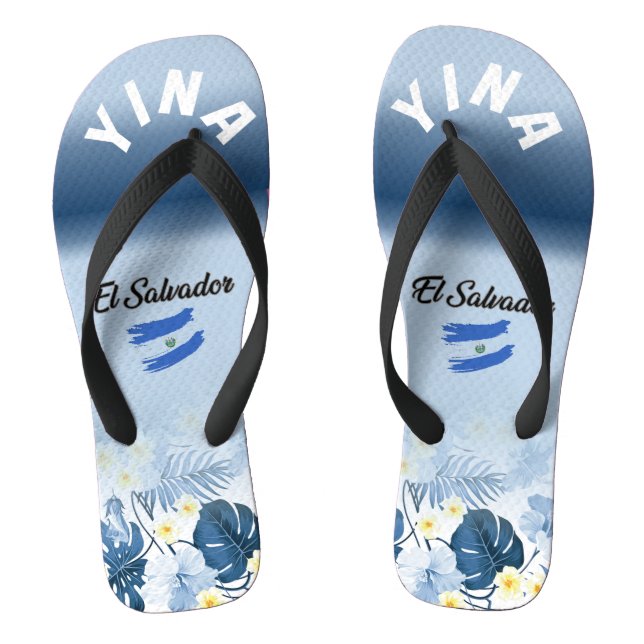 YINAS, ZANDALIAS SALVADOREÑAS FLIP FLOPS (Fußbett)