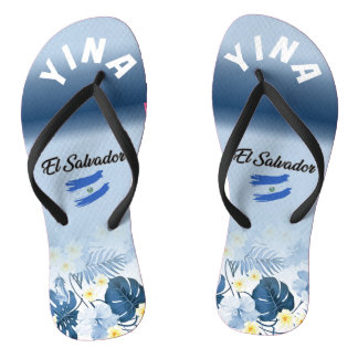 YINAS, ZANDALIAS SALVADOREÑAS FLIP FLOPS
