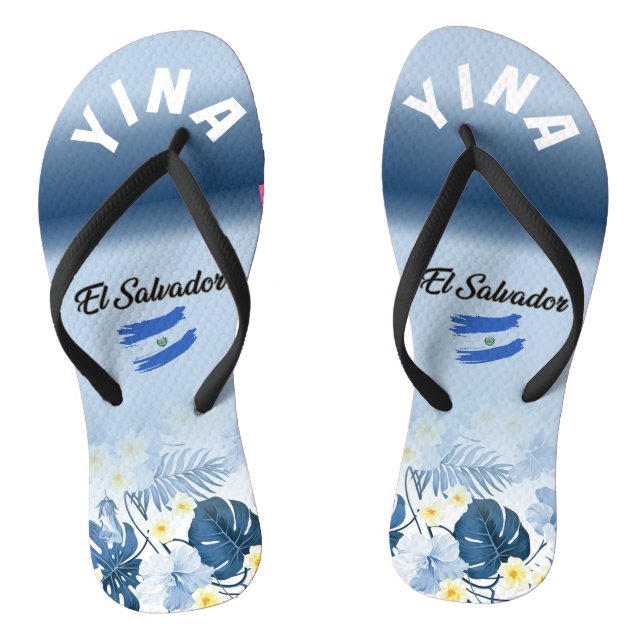 YINAS, ZANDALIAS SALVADOREÑAS FLIP FLOPS (Fußbett)