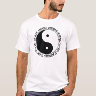 Ying u. Yang-T-Shirt. T-Shirt