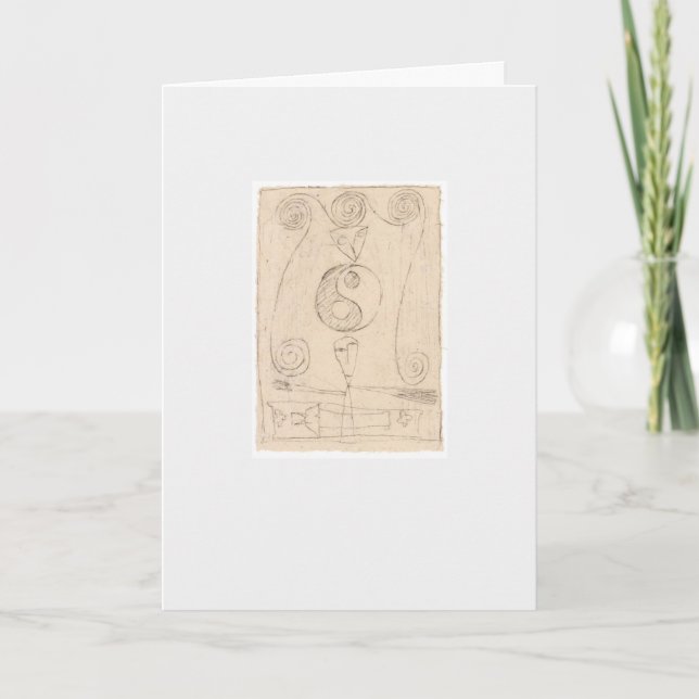 Ying und Yang Card Karte (Vorderseite)