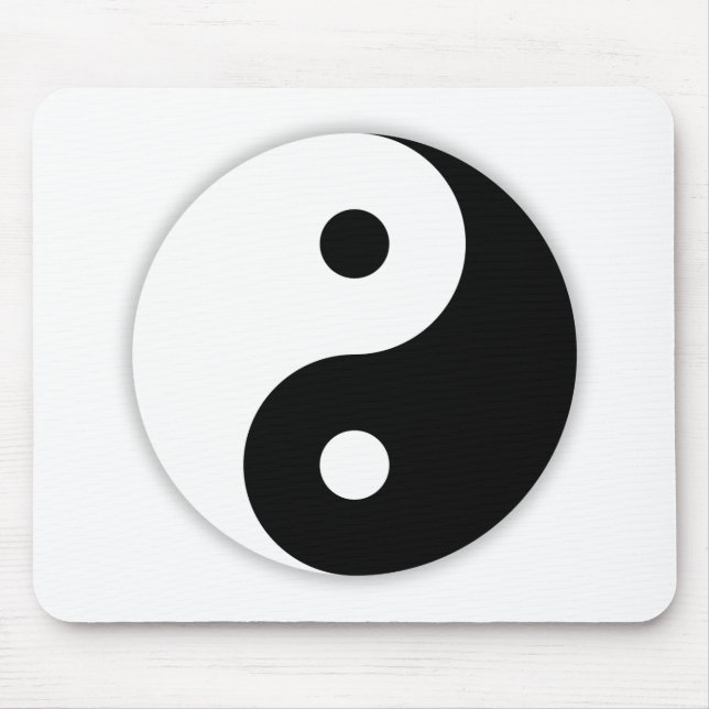Ying und Yang Mousepad (Vorne)