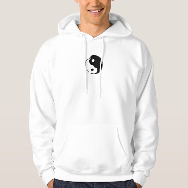 Ying Verzerrung Yang Hoodie (Vorderseite)