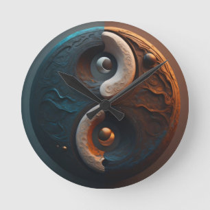 Ying Yang Art Uhr